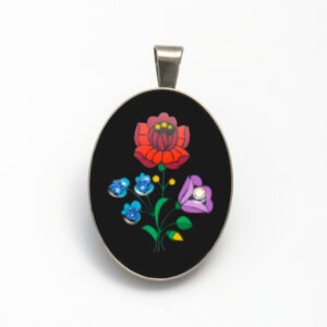 Acél medál - Kalocsai