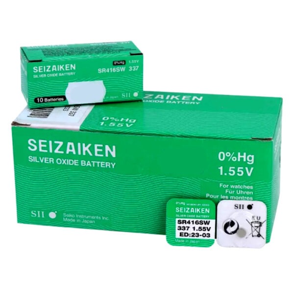 Seizaiken 337 (SR416SW) ezüst-oxid gombelem