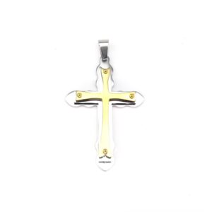 Acél medál - Kereszt