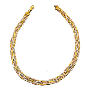 Ezüst nyaklánc – 50 cm – 6 soros