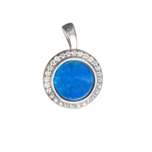Ezüst medál - Kék Opál