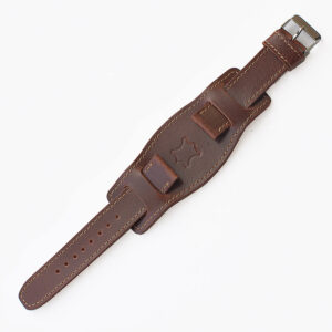 Bőr pilóta óraszíj -