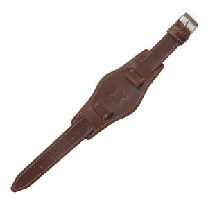 Bőr pilóta óraszíj –