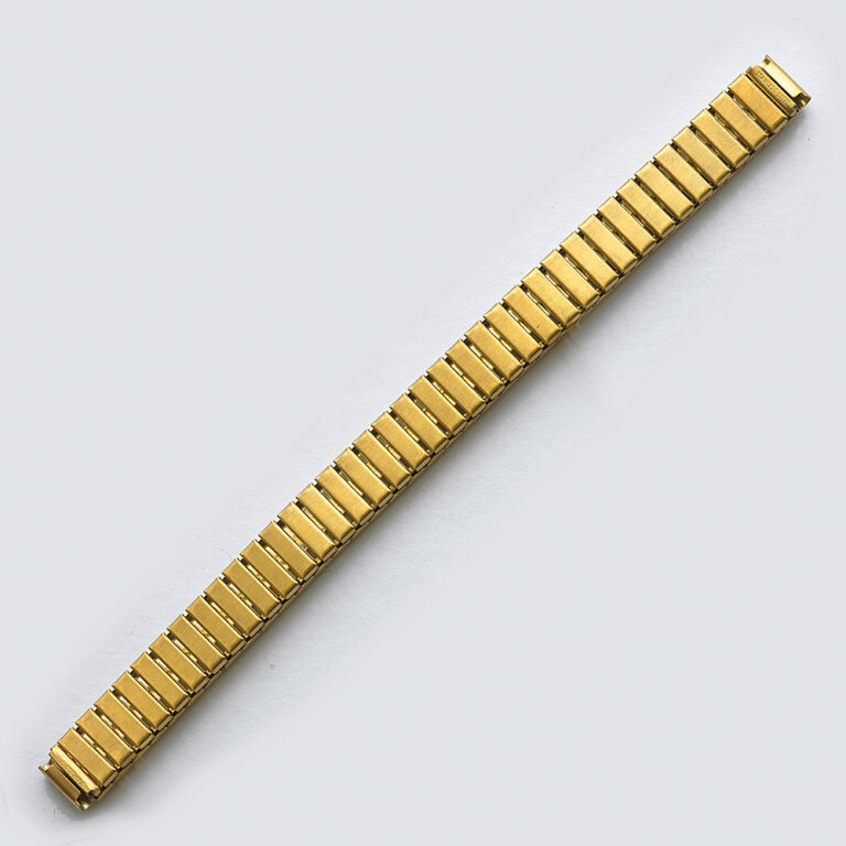 Acél rugós óraszíj - Aranyszínű - 10 mm szélesség